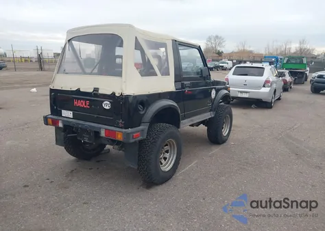 1987 Suzuki Samurai из США, поврежденный, VIN JS4JC51C9H4149803